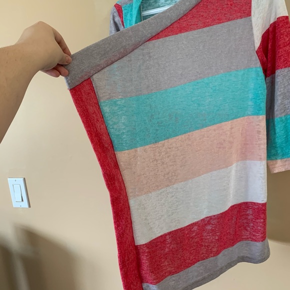 Flamingo multi colour cardigan - Picture 4 of 5